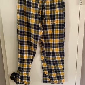University of Michigan flannel pj bottoms
